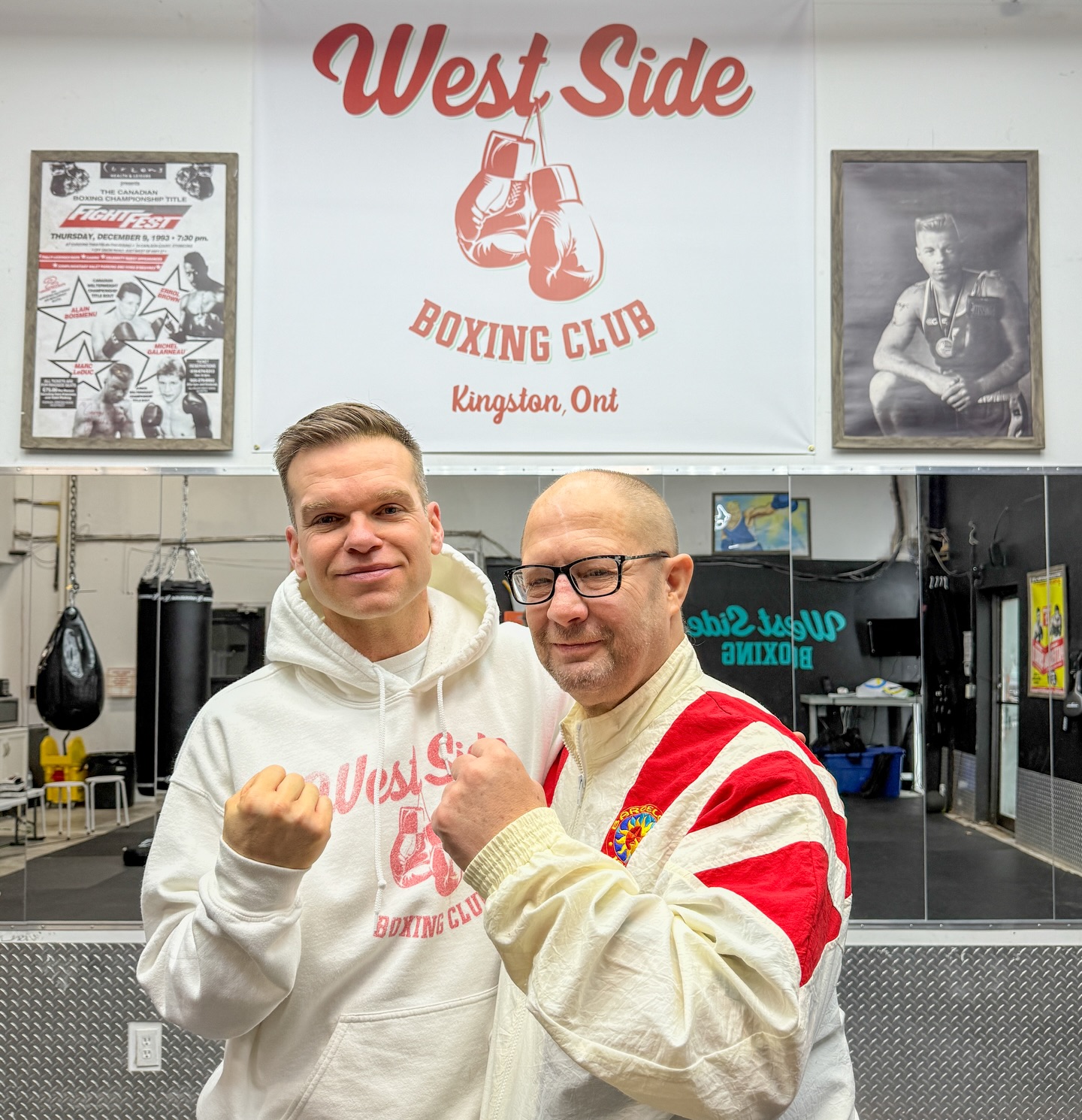 🇨🇦💥🥊 It was a privilege to have Canadian boxing legend, Olympian and World Champ Billy Irwin in our little club last year. Billy’s support, friendship and mentorship has been invaluable to our success.  @billyirwin72